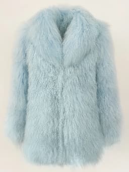 OFTBUY Fashion Warm Mongolian Fur Jacket New Autumn Winter Clothes Women Mid-length Natural Fur Coat Black Real Fur Overcoat