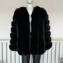 BEIZIRU Winter Woman Real Fox Fur Coat Warm Fashion Natural New Luxury Style Long Sleeve Fashion Girls Jacket