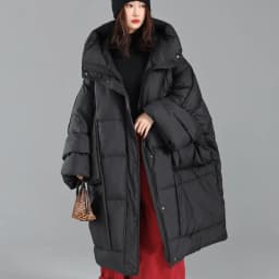 OFTBUY Loose Long Puffer Jacket New Winter Women Hooded 90% Duck Down Coat Thick Female Parka Snow Fluffy Feather Warm Outwear