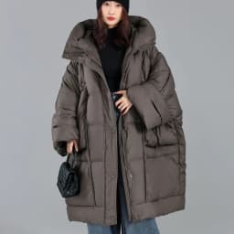OFTBUY Loose Long Puffer Jacket New Winter Women Hooded 90% Duck Down Coat Thick Female Parka Snow Fluffy Feather Warm Outwear