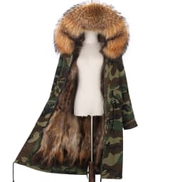 2026 New Winter Jacket Women X-Long Parka Waterproof Big Natural Raccoon Fur Collar Hood Real Fur Coat Thick Warm Real Fox Fur