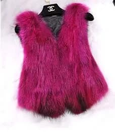 Sleeveless Vest Real Fox Fur Gilvet Natural Fox Fur Vest Women Trend Fashion Factory Wholesale Retail Fur Waistcoat DFP819