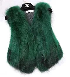 Sleeveless Vest Real Fox Fur Gilvet Natural Fox Fur Vest Women Trend Fashion Factory Wholesale Retail Fur Waistcoat DFP819
