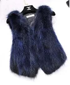 Sleeveless Vest Real Fox Fur Gilvet Natural Fox Fur Vest Women Trend Fashion Factory Wholesale Retail Fur Waistcoat DFP819