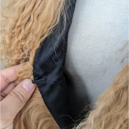 Lady Real Mongolian Sheep Fur Vest Thick Warm Winter Sleeveless Jacket Length 62 cm 250801