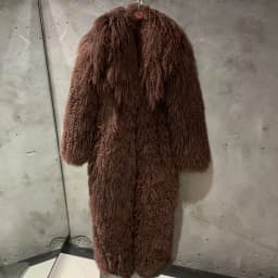 Long Mongolian Fur Natural Lady Real Sheep Fur Coat Winter Warm Winter Natural Fur Cloth 22-1