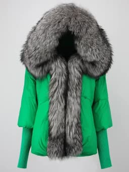 OFTBUY 2023 Winter Jacket Women Real Fox Fur Collar Hooded Natural Thick Warm Loose Oversize Duck Down Coat Streetwear Outerwear