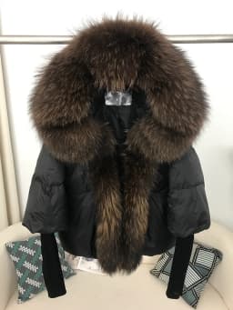 OFTBUY 2023 Winter Jacket Women Real Fox Fur Collar Hooded Natural Thick Warm Loose Oversize Duck Down Coat Streetwear Outerwear