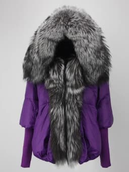 OFTBUY 2023 Winter Jacket Women Real Fox Fur Collar Hooded Natural Thick Warm Loose Oversize Duck Down Coat Streetwear Outerwear