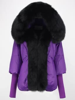 OFTBUY 2023 Winter Jacket Women Real Fox Fur Collar Hooded Natural Thick Warm Loose Oversize Duck Down Coat Streetwear Outerwear