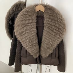OFTBUY Women New Winter Real Fur Collar Natural Fur Cropped Warm Puffer Coat Duck Down Jacket Female Fashion Casual Outerwear