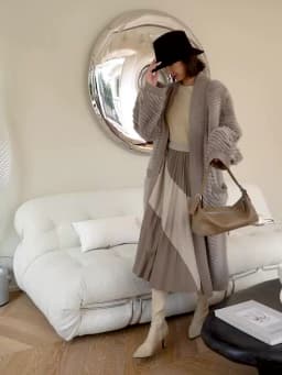HDHOHR 2026 New High Quality Natural Mink Fur Coat Women With Belt Knitted Real MinkFur Jacket Fashion Warm Long For Female