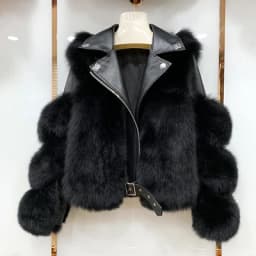Real Fox Fur Coats With Genuine Sheepskin Leather Wholeskin Natural Fox Fur Jacket Outwear Luxury Women 2024 Winter New