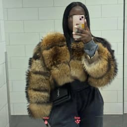 2026 New Natural Fur Premium Luxury Real Fur Coat Winter Women Natural Raccoon Fur Jacket Furry Jackets Female Vest