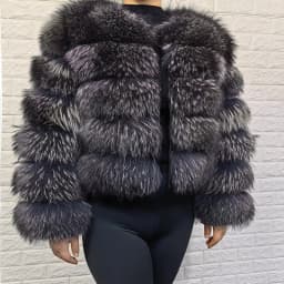 2026 New Natural Fur Premium Luxury Real Fur Coat Winter Women Natural Raccoon Fur Jacket Furry Jackets Female Vest