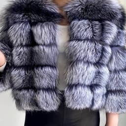 Autumn And Winter Mid Length Natural Fox Fur Coat Women Fashionable Fur Jacket The Most Popular Real Fur Coat Female Clothing