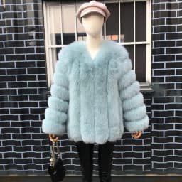 Autumn And Winter Mid Length Natural Fox Fur Coat Women Fashionable Fur Jacket The Most Popular Real Fur Coat Female Clothing