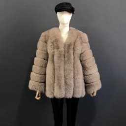 Autumn And Winter Mid Length Natural Fox Fur Coat Women Fashionable Fur Jacket The Most Popular Real Fur Coat Female Clothing