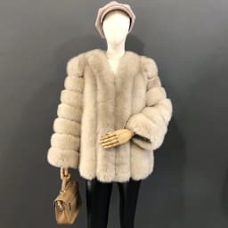 Autumn And Winter Mid Length Natural Fox Fur Coat Women Fashionable Fur Jacket The Most Popular Real Fur Coat Female Clothing