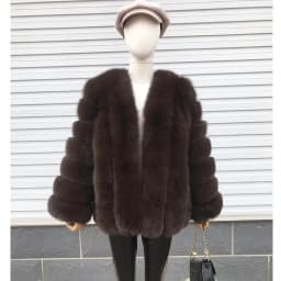 Autumn And Winter Mid Length Natural Fox Fur Coat Women Fashionable Fur Jacket The Most Popular Real Fur Coat Female Clothing