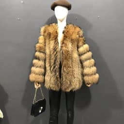 Autumn And Winter Mid Length Natural Fox Fur Coat Women Fashionable Fur Jacket The Most Popular Real Fur Coat Female Clothing
