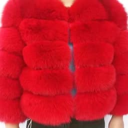 Autumn And Winter Mid Length Natural Fox Fur Coat Women Fashionable Fur Jacket The Most Popular Real Fur Coat Female Clothing