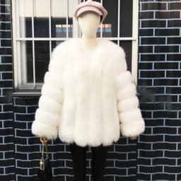 Autumn And Winter Mid Length Natural Fox Fur Coat Women Fashionable Fur Jacket The Most Popular Real Fur Coat Female Clothing