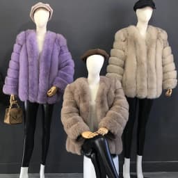 Autumn And Winter Mid Length Natural Fox Fur Coat Women Fashionable Fur Jacket The Most Popular Real Fur Coat Female Clothing