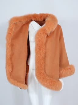 OFTBUY Real Fur Coat Winter Jacket Women Natural Fox Fur Collar Cashmere Wool Woolen Ladies Outerwear Streetwear Fashion