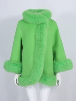 OFTBUY Real Fur Coat Winter Jacket Women Natural Fox Fur Collar Cashmere Wool Woolen Ladies Outerwear Streetwear Fashion