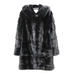 Fancy Rani Real Mink Fur Coat Natural Women Winter Long Leather Jacket Luxury Female Clothes 2023 Mink Fur Coat Women Promotion