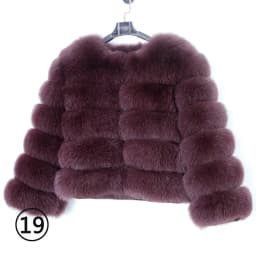 2023 Natural Real Fox Fur Coat Women Winter Warm Luxury Fur Jacket Detachable Long Sleeves Female Vest Furry Coats Outerwear