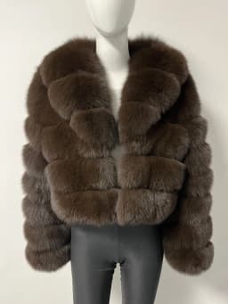 BEIZIRU Women's Winter Real Raccoon Fur Coat with Turn-Down Collar Warm Thick Natural Long Sleeve Luxury Outerwear Jacket