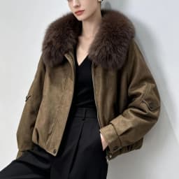OFTBUY Short Zipper Duck Down Clothing Natural Fur Outerwear New Winter Real Fox Fur Coat Women Lightweight Down Jacket Female