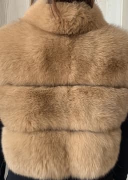 HUAQIUMEISI Natural Fox Fur Hooded Jacket New High Street Women Winter Real Fox Natural Raccoon Fur 3 Rows Hooded Fur Coat