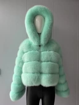 BEIZIRU Hooded Real Fox Fur coat woman winter Natural Coat warm waistcoat Custom