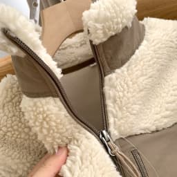 Unisex Loose Fit Lamb Fur Jacket with Zipper Pocket Windproof Warm Stand Collar Coat for Couples Autumn Winter Casual Style