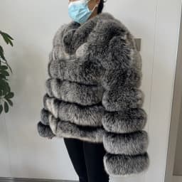 2026 NEW Style Real Fur Coat Women Short Fox Fur Coat Real Natural Winter Jacket High Quality NEW Fur Zipper Sleeve Jacket Vest