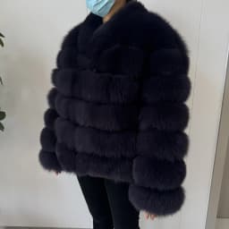 2026 NEW Style Real Fur Coat Women Short Fox Fur Coat Real Natural Winter Jacket High Quality NEW Fur Zipper Sleeve Jacket Vest