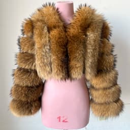 Fur Coat Women Winter Fashion Deep V-neck Superpopular Natural Fox Fur Full Sleeve High Waist Real Fur Coat Lady Luxury Style