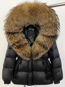 OFTBUY Autumn Winter Clothes Women Warm Natural Fur White Goose Duck Jacket Big Real Fox Fur Coat Female Hooded Puffer Jacket