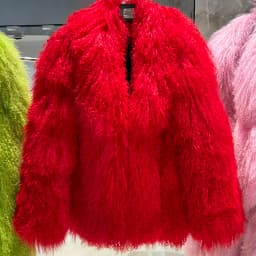 YOLOAgain 2025 Winter Warm Women's Real Mongolia Sheep Fur Jacket Plus Size 8XL Sheep Fur Coat