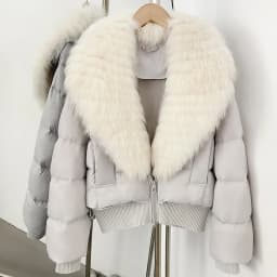 OFTBUY Female New Winter Natural Fur 90 Duck Down Jacket Women Real Fox Fur Coat Cropped Warm Puffer Outerwear Fashion Casual