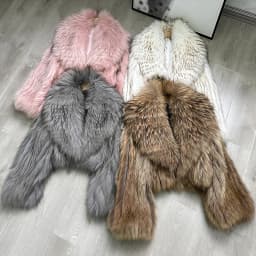Women's Raccoon Dog Fur Jacket Winter Korean Style Short Slim Fit Large Lapel Sexy Office Lady Real Fur Coat 2025 Fashion