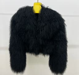 Aulande Women Jacket Winter Real Fur Coat Woman Winter Warm 100% Natural Mongolian Sheep White Short Sheepskin High Quality