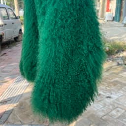Aulande Women Jacket Winter Real Fur Coat Woman Winter Warm 100% Natural Mongolian Sheep White Short Sheepskin High Quality