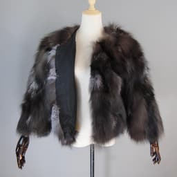 New Women Real Silver Fox Fur Coats Winter Warm 100% Natural Fox Fur Jackets Russian Lady Short Style Genuine Fox Fur Outerwears