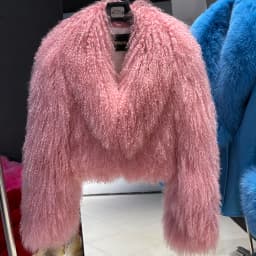 YOLOAgain 2025 Autumn Fashion Warm Short Real Mongolia Sheep Fur Jacket Women Plus Size 8XL Curly Lamb Fur Jacket Female