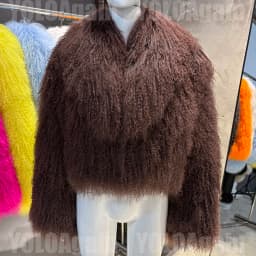 YOLOAgain 2025 Autumn Fashion Warm Short Real Mongolia Sheep Fur Jacket Women Plus Size 8XL Curly Lamb Fur Jacket Female