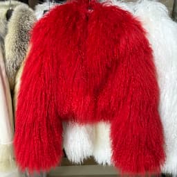 YOLOAgain 2025 Autumn Fashion Warm Short Real Mongolia Sheep Fur Jacket Women Plus Size 8XL Curly Lamb Fur Jacket Female